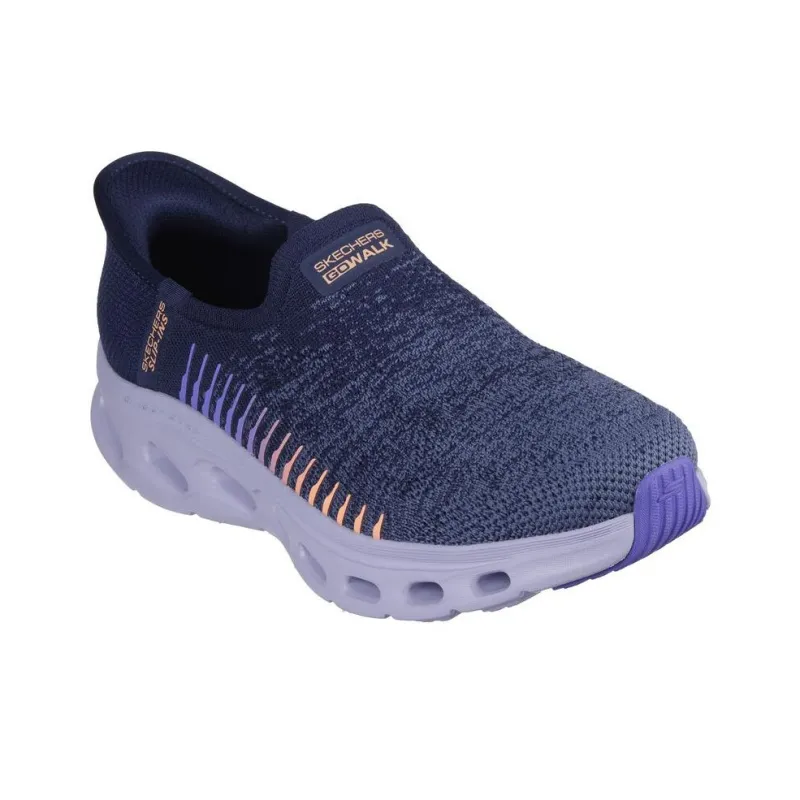 Skechers Slip Ins Anti Slip Wear Resistant Low Top Casual Shoes Women's Blue-1