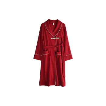 Xuan Liang Pajama Robe Women's Maroon