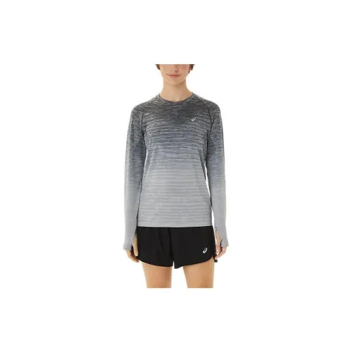 Asics T-Shirts Women's Airplane Gray