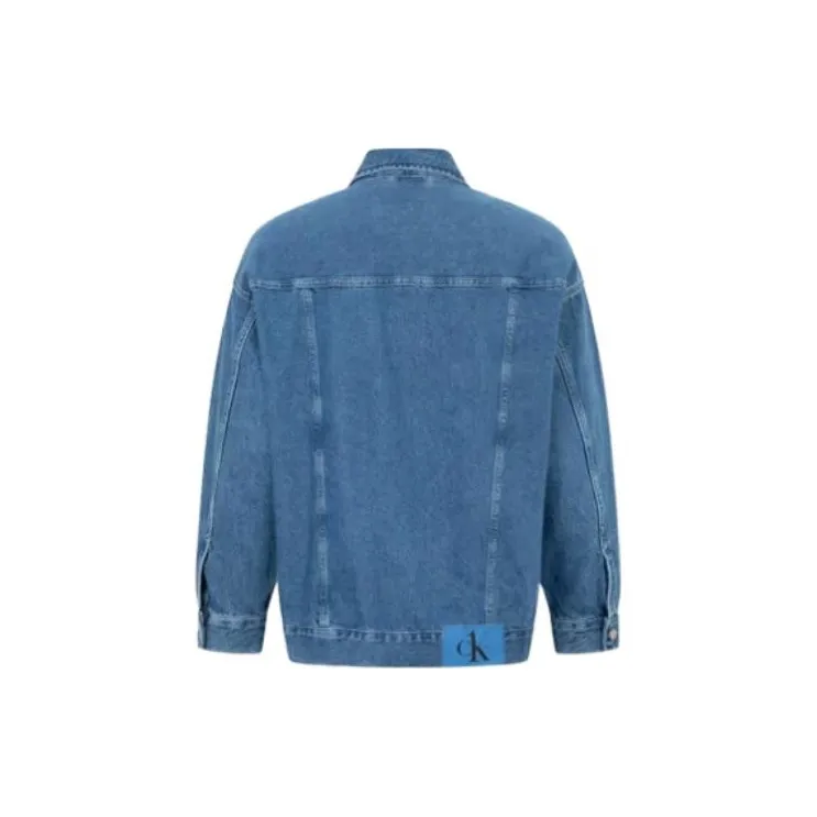 CALVIN KLEIN Denim Jacket Unisex Blue-1