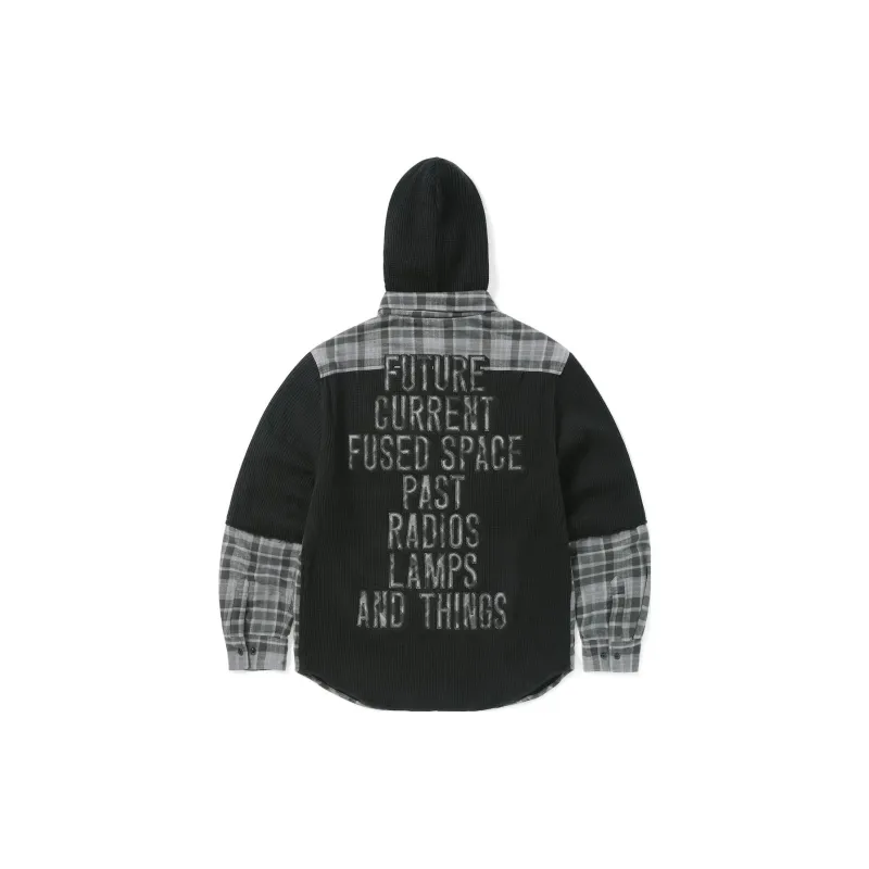 Thisisneverthat Fcp Plaid Check Hood Shirt-1