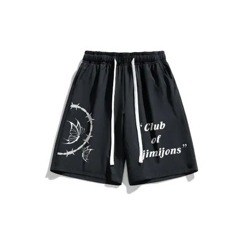 JIMI&JONS Casual Shorts Unisex Black