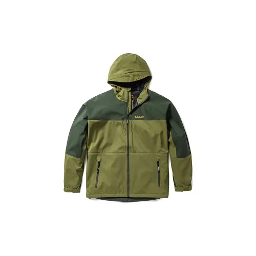 Timberland Windbreaker Jackets Unisex Green