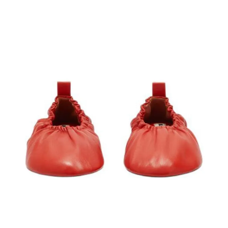 JIL SANDER Casual Single Shoes Women's Red-4