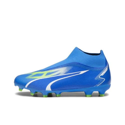 PUMA Ultra Match+ Laceless FG/AG 'Ultra Blue White Green'