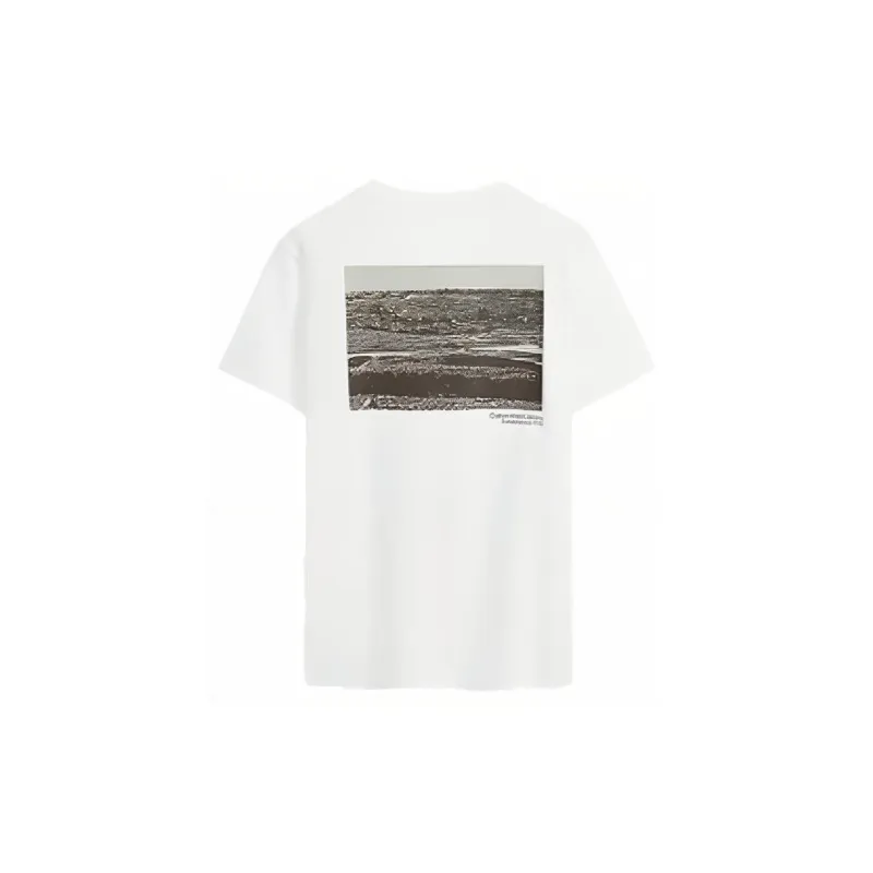 CALVIN KLEIN T Shirt Men's Moon White-1