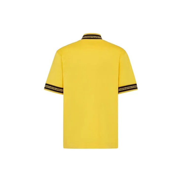 FENDI SS22 T-Shirt Men's Yellow-1