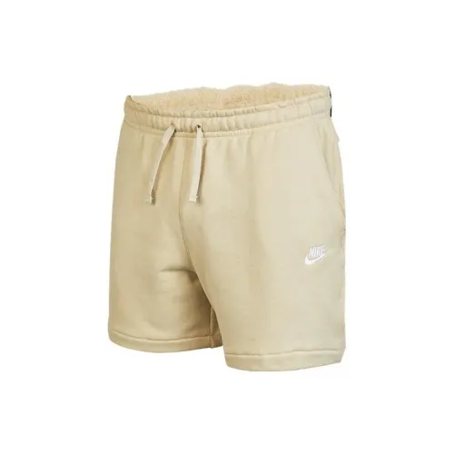 Nike Club Men's Retro Embroidered Sport Shorts Off-White