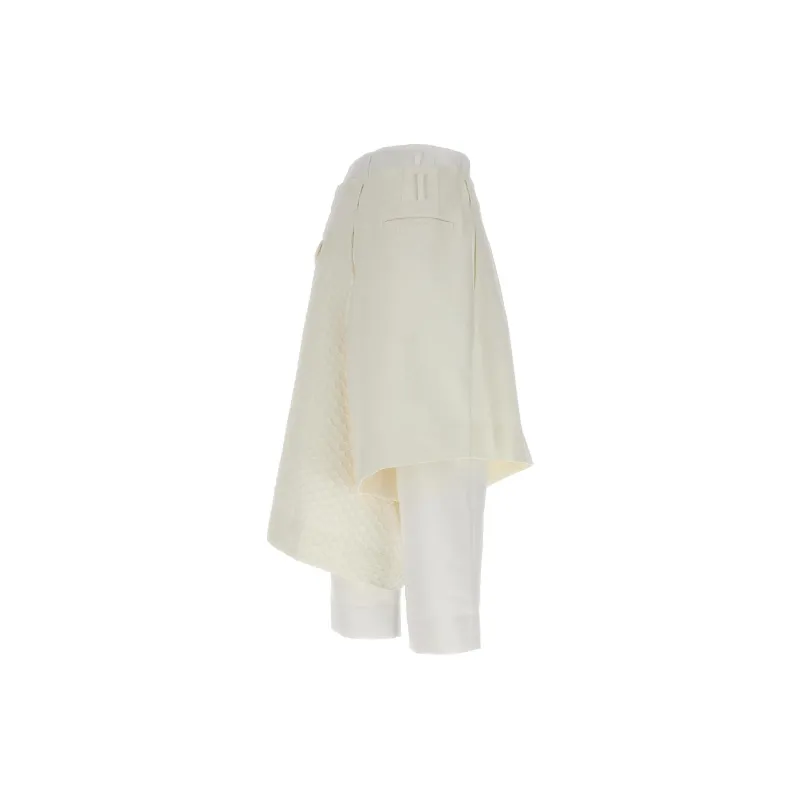CDG Casual Pants Women's White-2