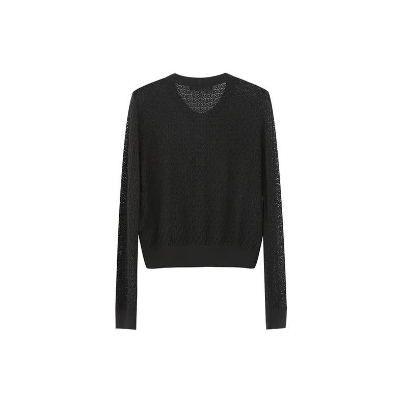 NINE WEST Sweater Women's Black-1