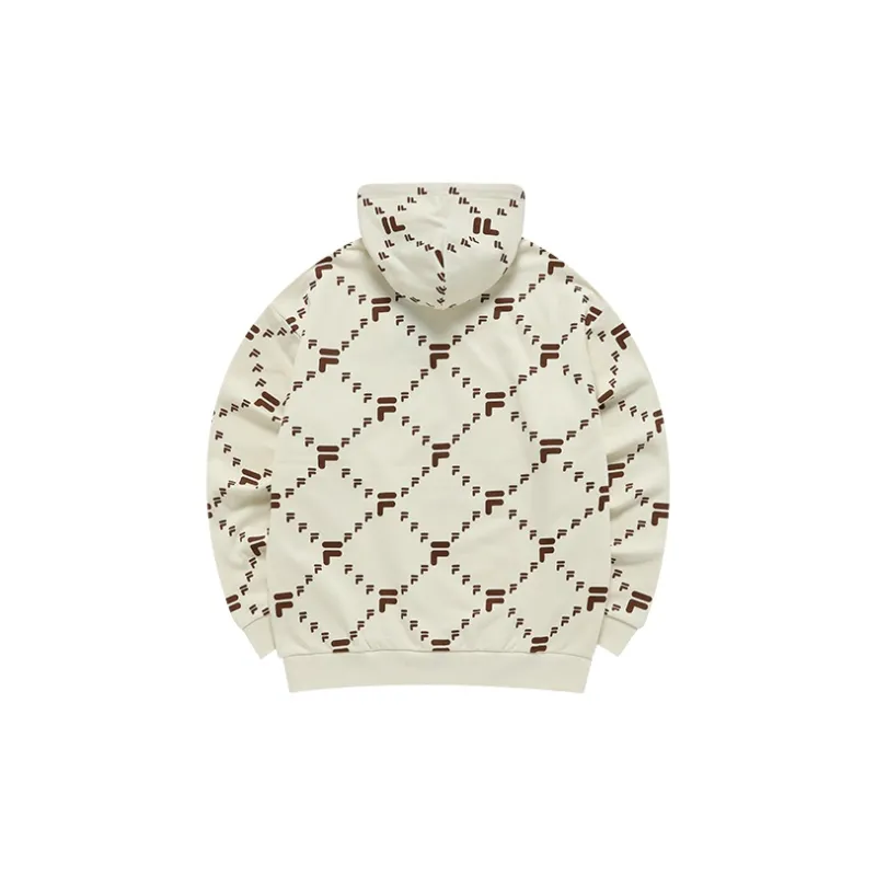 FILA FUSION Sweatshirt Unisex Antique Style White-1