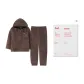 Khaki-[Triple-Layer Thick & Thermal Insulated]Women's Couple Pajamas