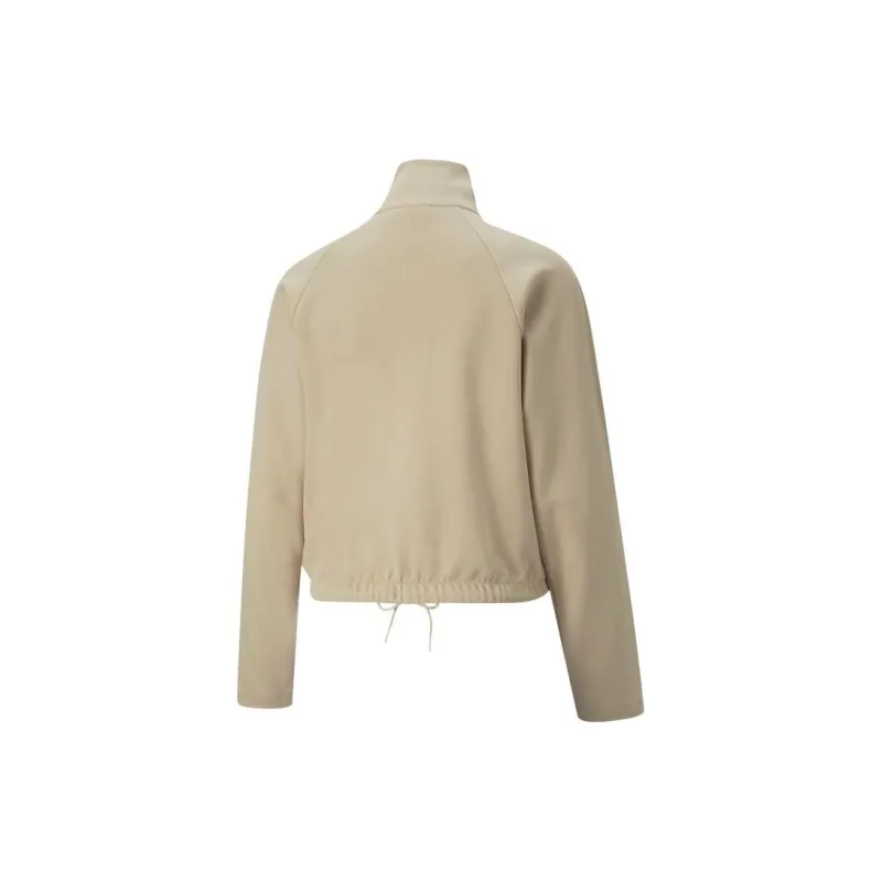 PUMA Fall 2022 T7 Collection Jackets Women's Beige-1