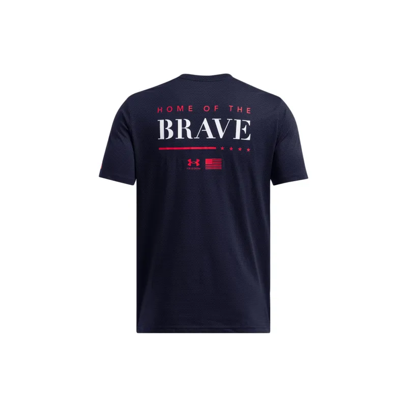 Under Armour Freedom Veterans Day T-Shirt Men's Midnight Navy-1