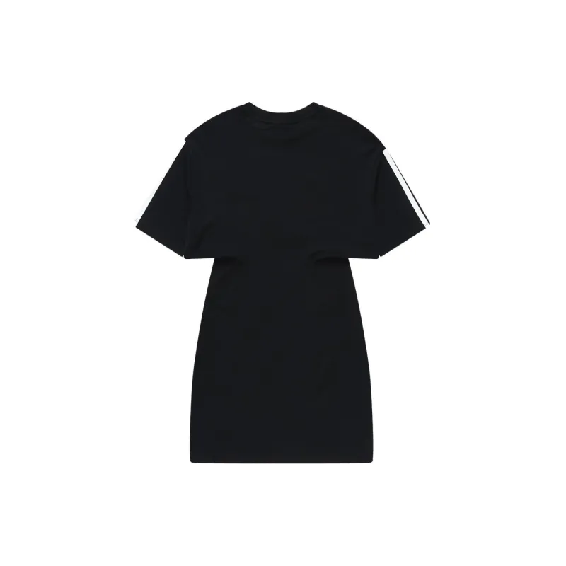 FILA FUSION INLINE Short Sleeved Dress Women's Jet Black-1