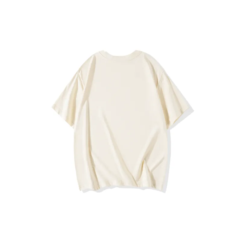 Cotton Drop Shoulder Sleeve T Shirt Women's-19