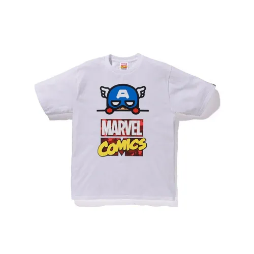 Marvel X A BATHING APE BAPE × Marvel T-Shirts Unisex