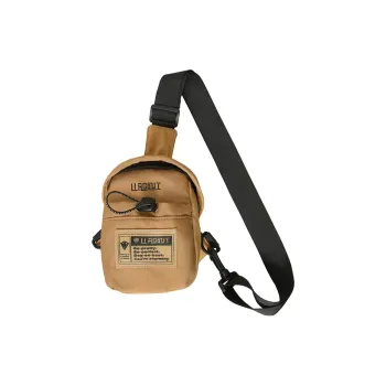 Alcohol Dragon Nylon Sling Bag Regular Unisex Black/Ecru/Red/Khaki/Gray