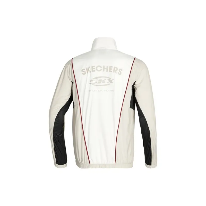 Skechers Jackets Unisex Marshmallow White-1