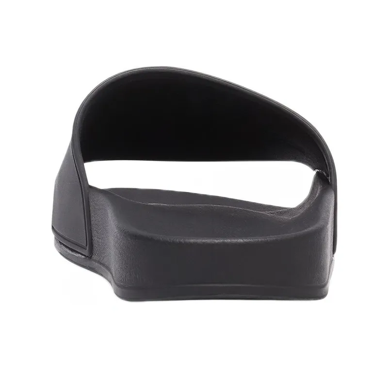 Balenciaga Pool Slide Black White Women's-3