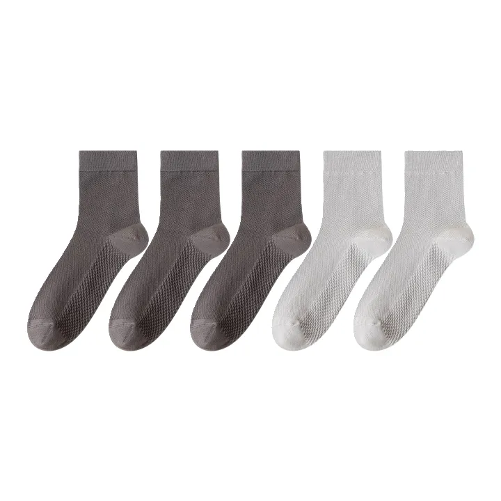 Lan Miao Mid Calf Socks Men's 5 Pack-8