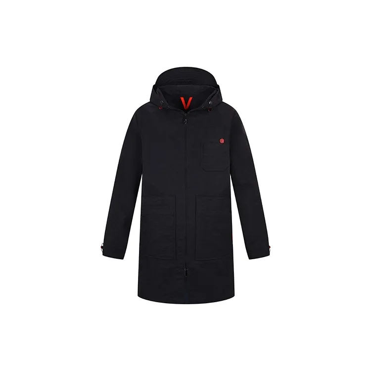 RARE Trench Coats Men Black-0