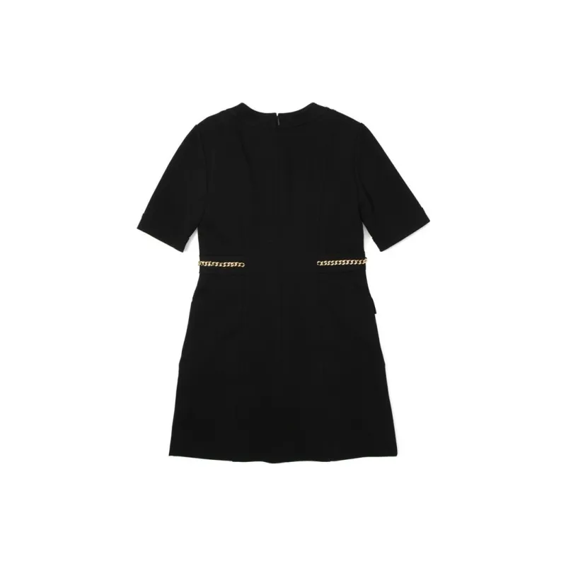 GUCCI Short Sleeved Dresses Women's Black-1