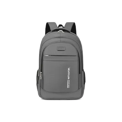 KARUISHA Oxford Backpack Men's Gray/Blue/Red/Black