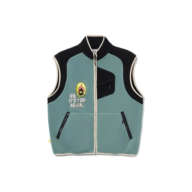 LiNing Sports Fashion Collection Urban Outdoor Collection Vest Men's Green-1