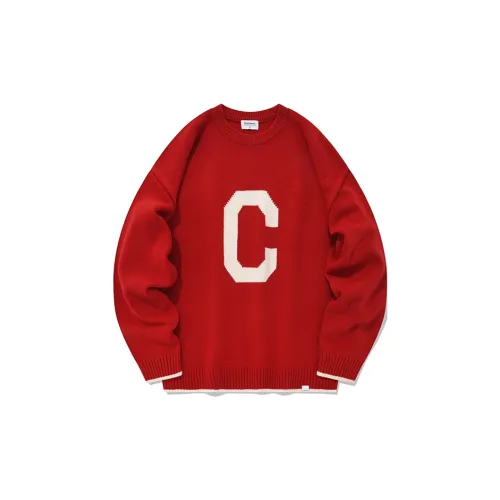 COVERNAT Sweaters Unisex Red