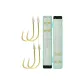 Jinxiu Barbless Hook[20 Pcs of 2+Thread 0.3/0.4 Each]