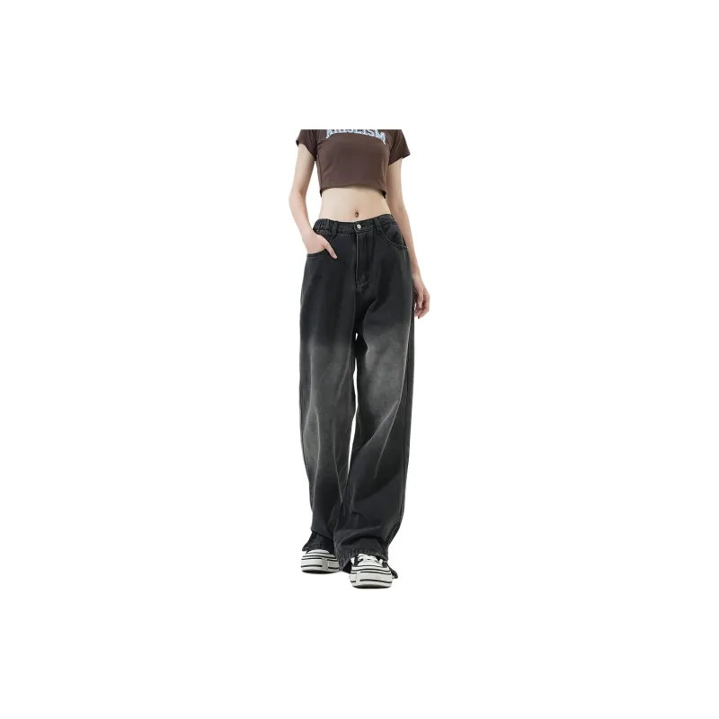 GROGNAK Jeans Unisex Black Gray Color-6