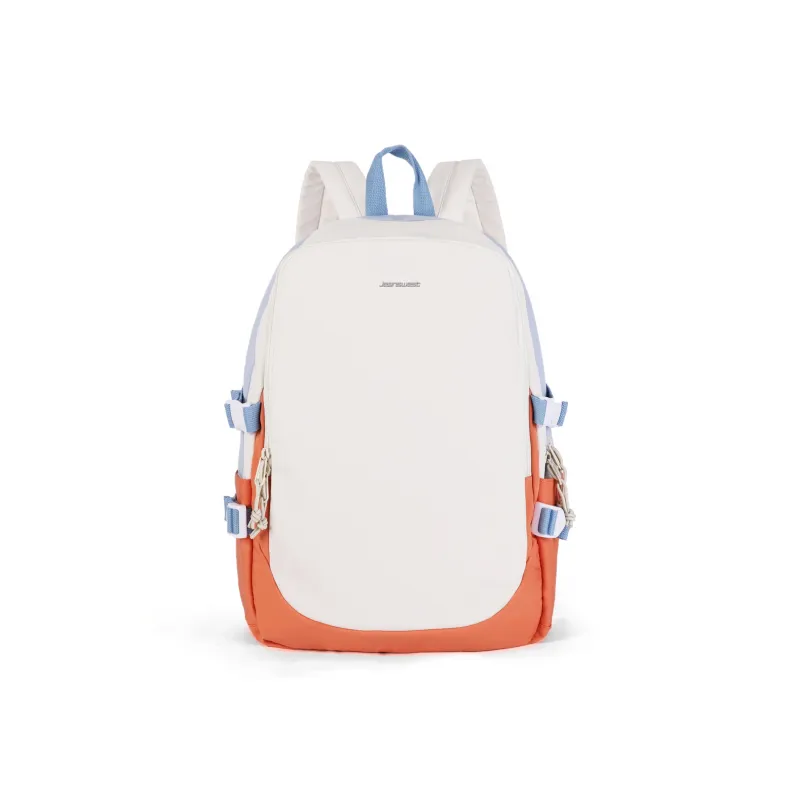 JEANSWEST Fabric Backpack Unisex Black/Dark Blue/Light Blue/Blue Yellow/Gray-8