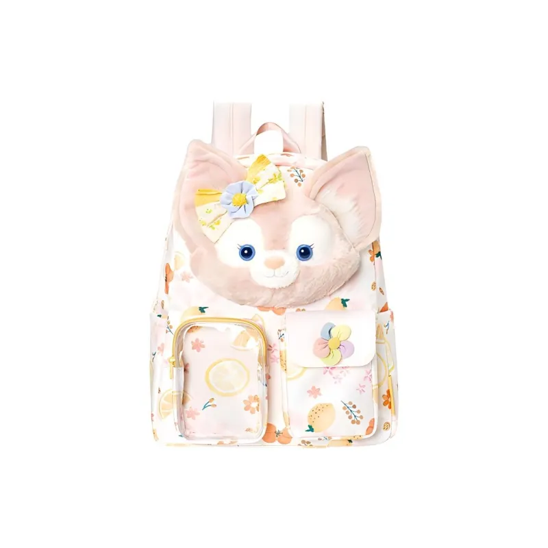 Disney Polyester With Polyvinyl Chloride Backpack Regular Women's Pink-0