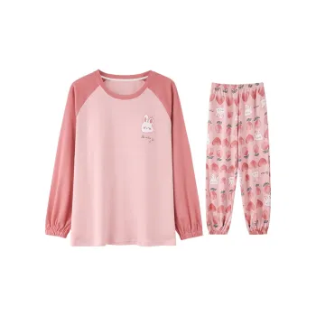 Lan Miao Pajama Set Women's Pink