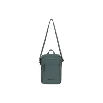 Snow Peak Nylon Shoulder Bag Crossbody Bag Medium Size Unisex Vintage Green