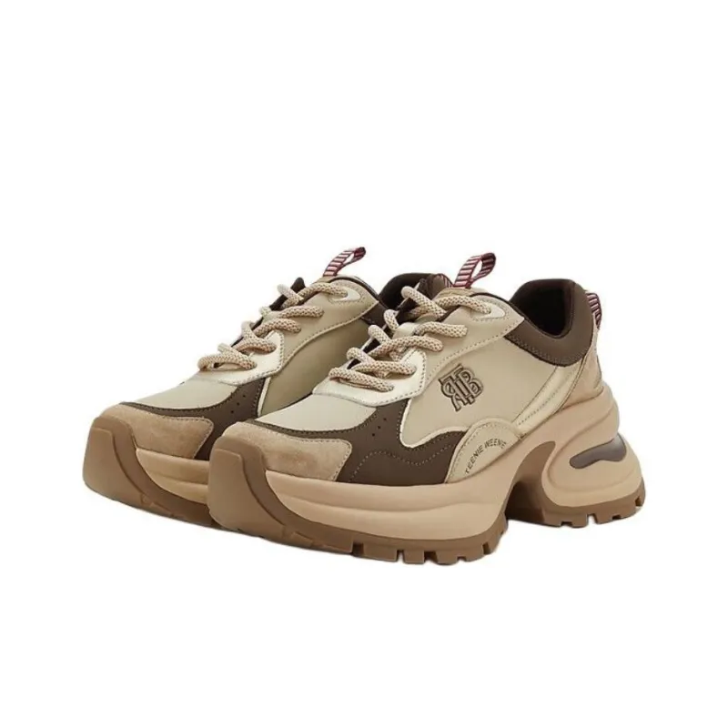 Teenie Weenie Height Increasing Low Top Chunky Sneakers Women's-5