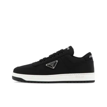 PRADA Double Wheel Re nylon Gabardine Sneakers 'Black' Women's