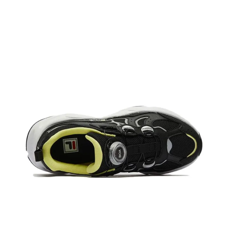 FILA KIDS BOA Low Top Kids' Running Shoes Black Teenagers-3