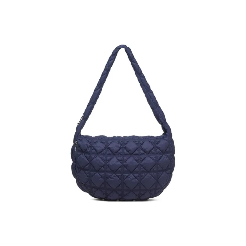 CARLYN Nylon Shoulder Bag Women's Marine Blue-0
