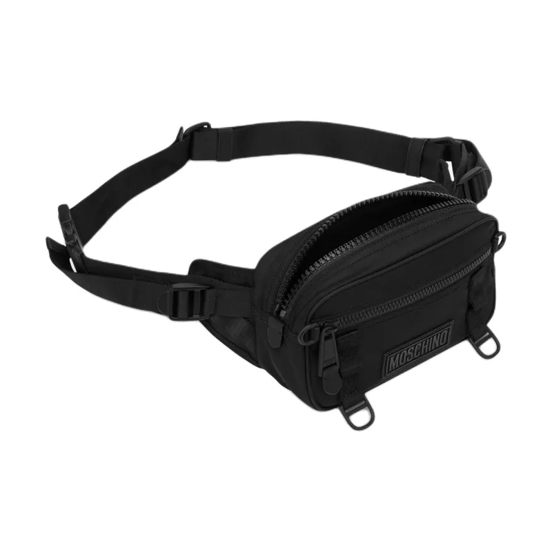 MOSCHINO Logo Patch Belt Bag-2