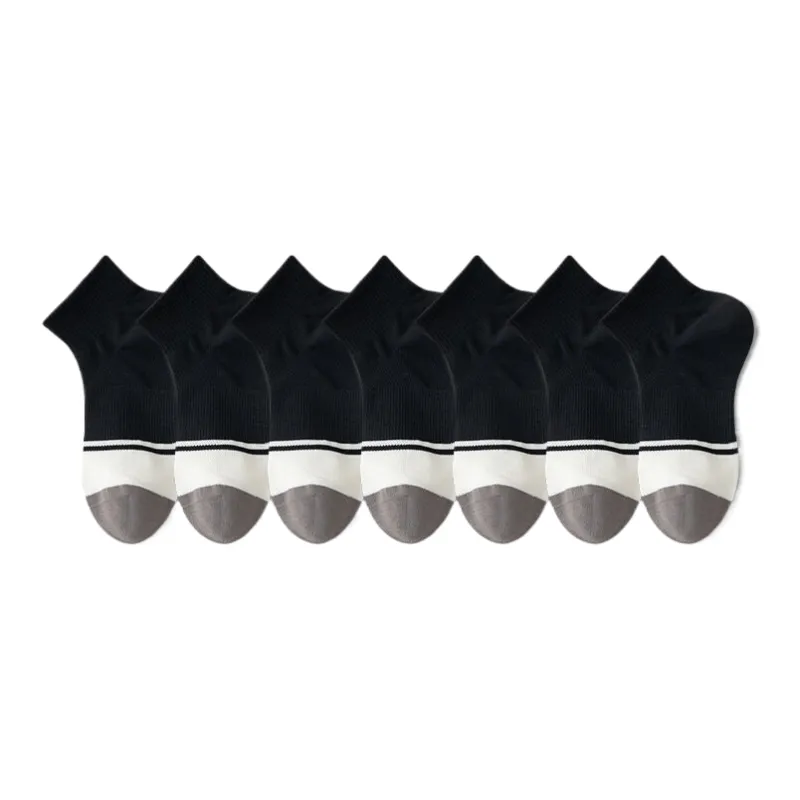 Lan Miao Ankle Socks Men's 7 Pack-8