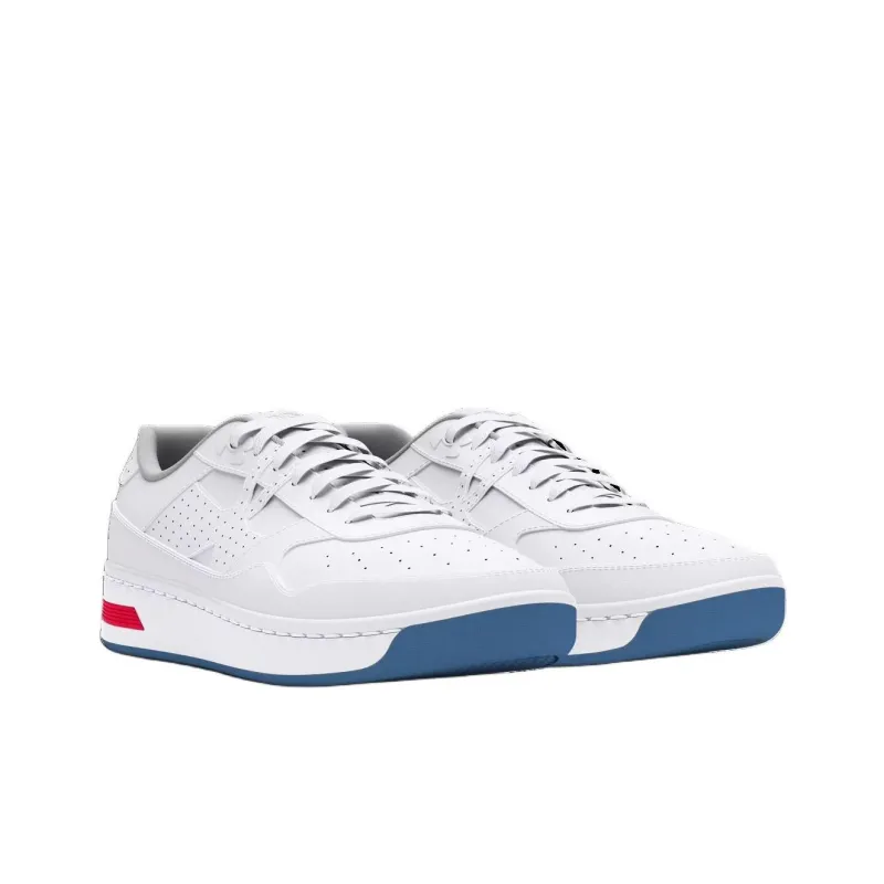 Under Armour Anti Slip Wear Resistant Low Top Casual Shoes Men's White-2