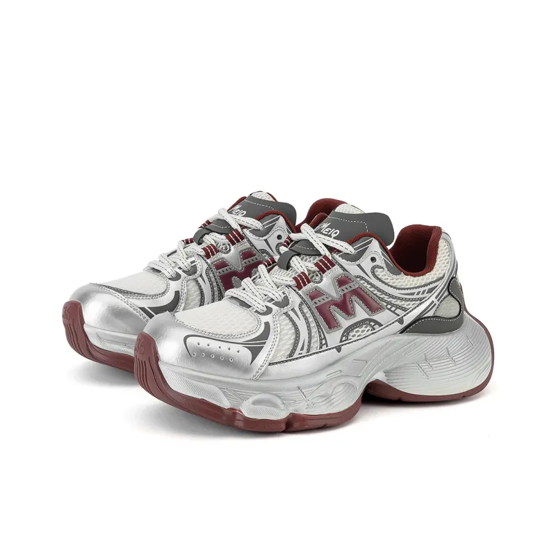 GEMEIQ Cushioning, Slip Resistant, Abrasion Resistant, Breathable Chunky Sneakers Women's-7