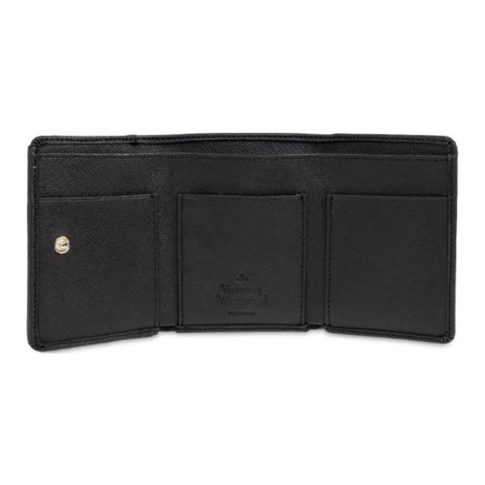 Vivienne Westwood Polyurethane Wallet Men's Black-3