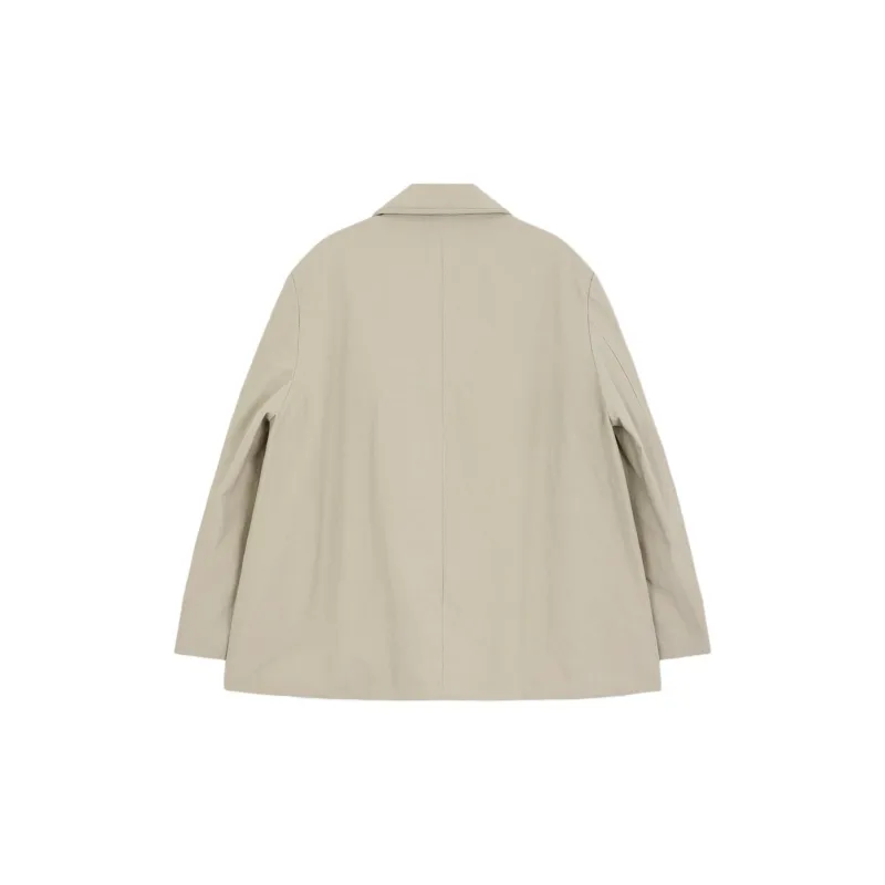 WE11DONE FW24 Puffer Jacket Women's Beige-1