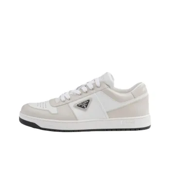 PRADA Prada Downtown Skateboard Shoes Men's Gray White