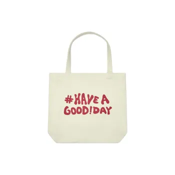 GOOD BAI Cotton One Shoulder Handbags Women's Ecru & Red/Beige & Black