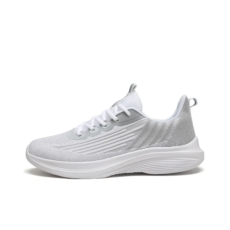 ZOVE Cushioned Slip-Resistant Abrasion-Resistant Low-Top Casual Running Shoes Unisex-6