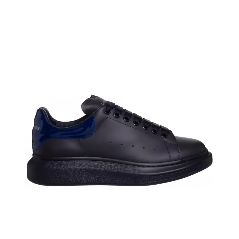 Alexander McQueen Oversized Sneaker 'Triple Black Blue'-2